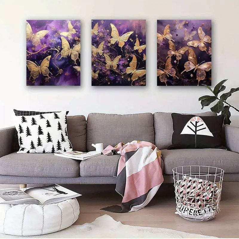 3 Piece Wrapped Canvas Print