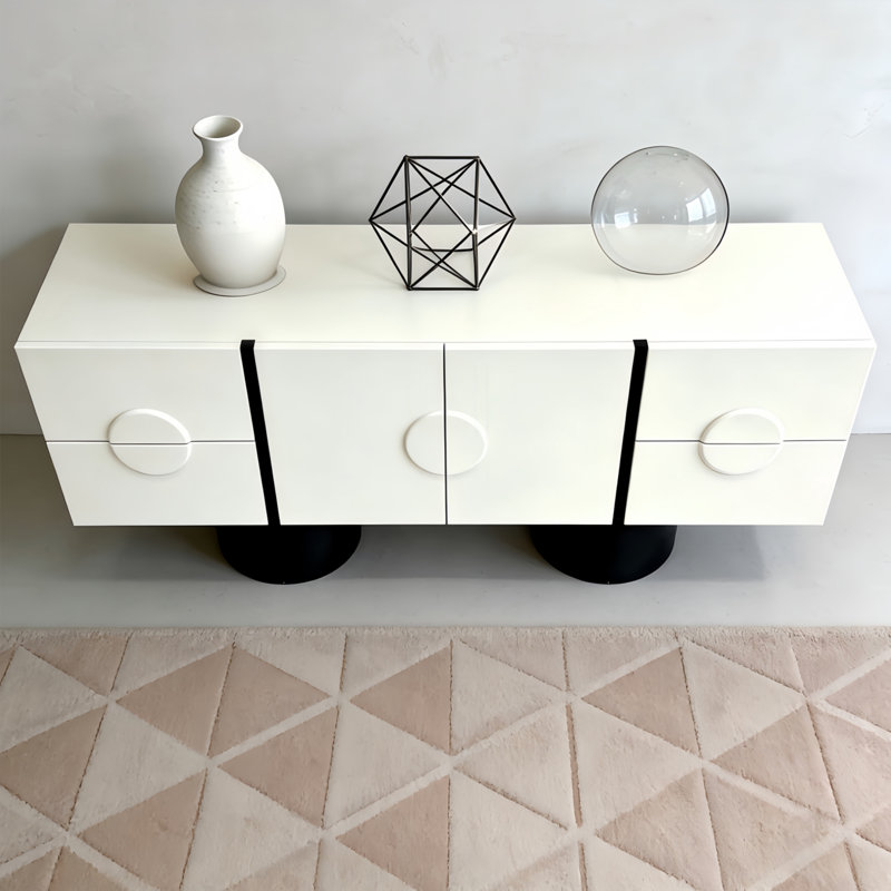 Console moderne moderne et pratique, H 33,46 po x l 78,74 po x P 15,75 po