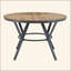 Table de salle à manger d'intérieur avec pieds en métal