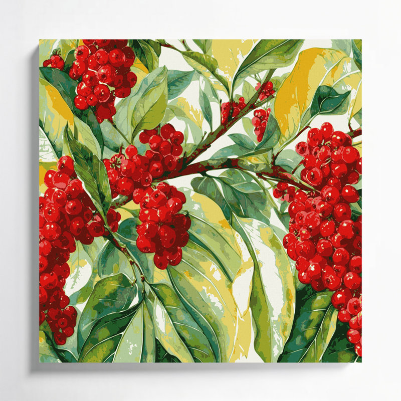 «Fruit Miracle Fruit», art mural sur toile, H 16 po x l 16 po