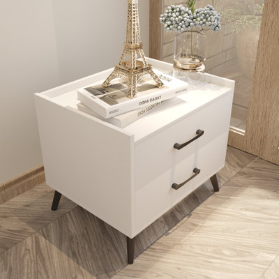 Table de chevet 20 po 2 tiroirs