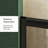 60.in W x 72.in H Single Sliding Shower Door, 1/5 inch Thick Clear Tempered Glass Shower Door with Stainless Steel Handle, Black-126704992