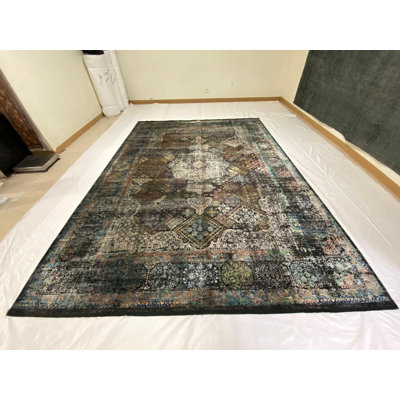 One-of-a-Kind 9'9″ X 12'10" New Age Wool Area Rug in