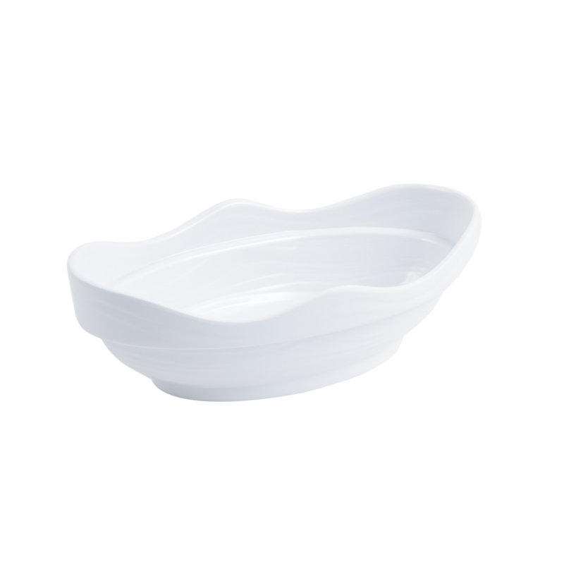 Mélamine Euro 72 oz. Bol de service, Blanc