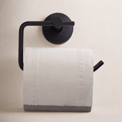 Circular Wall Mount Toilet Paper Holder