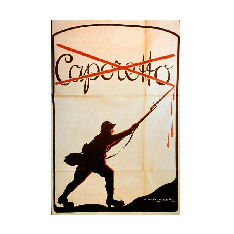 Art sur toile, Anonyme, Caporetto, H 19 po x l 12 po