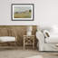 «Little House Prairie Landscape», reproduction d'art sous verre encadrée par Petal Prints Design-345040765-345040761