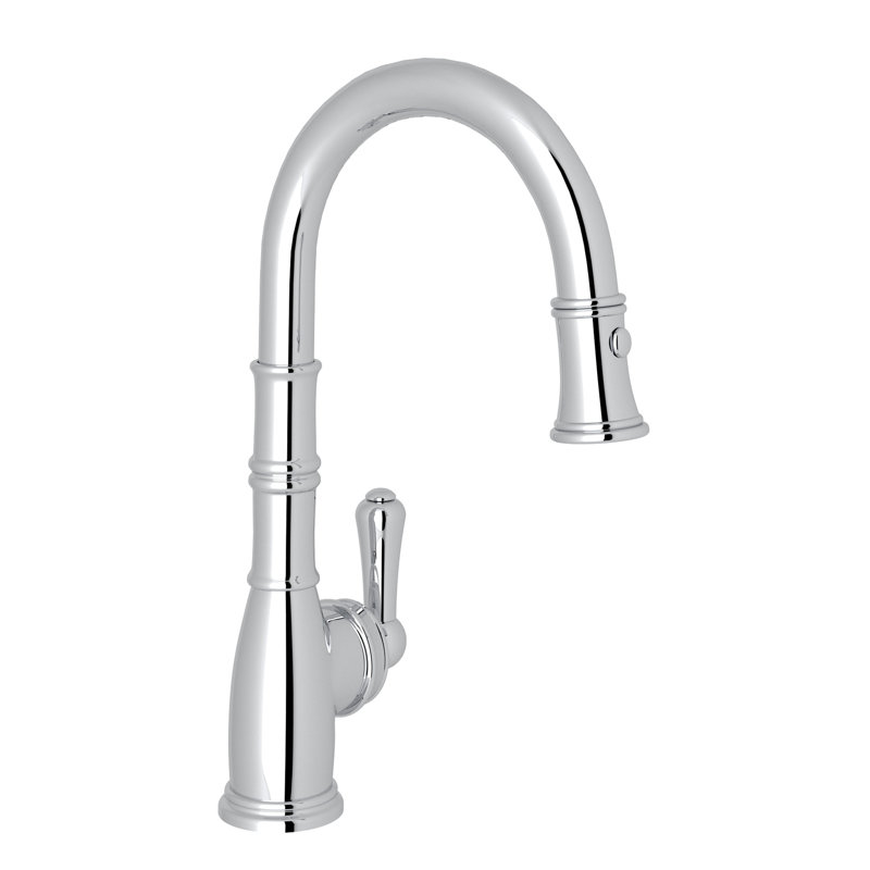 Georgian Era™ Pull-Down Bar Faucet, Polished Chrome
