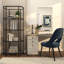 Miroir mural en bois avec un cadre fin et minimaliste-413346692-413346715