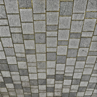 Tapis gris tissé à la machine