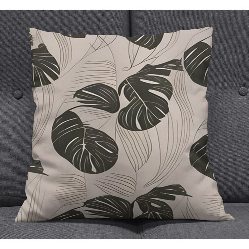 Coussin décoratif, Housse de coussin seulement - sans coussin, H 18 po x l 18 po