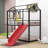 Landover Kids Twin Over Twin Bunk Bed-2028685770