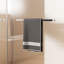 Porte de douche coulissante double sans cadre