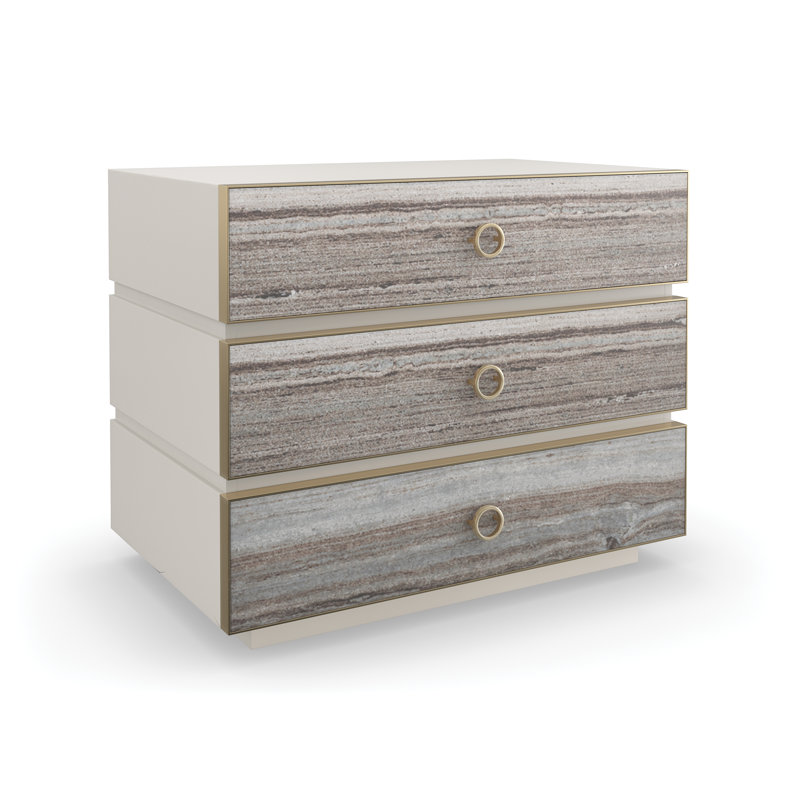 Bedrock 3 - Drawer Nightstand