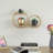 2 Piece Circle Pine Floating Shelf
