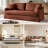 Wimberly 80.5" Farmhouse Upholstered Slipcovered Sofa-661543986