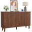 Buffet 59,74 "moderne rustique brun avec rangement-1208344983