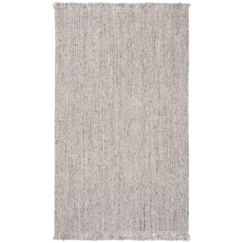 Gatling Handwoven Jute Grey/Brown Area Rug, Rectangle 9' x 12'