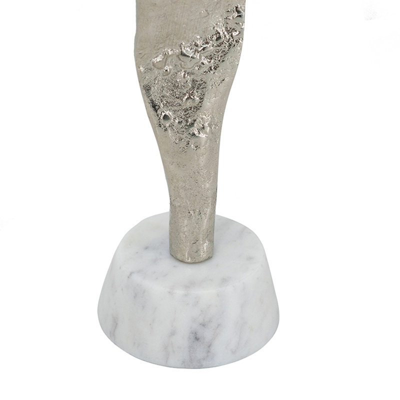 Figurine humaine moderne en aluminium, statue décorative