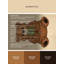 Tapis abstrait moderne et contemporain lavable à la machine Midtown St Patties - Beige-639075630