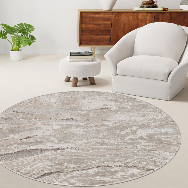 Abstract Indoor / Outdoor Area Rug, Rectangle 120 x 170cm