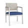 Lenox Steel Waiting Reception Guest Chair Metal Frame