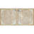 " Tan And Green Vintage World Map Abstract " 2 - Pieces-97923581-97923582