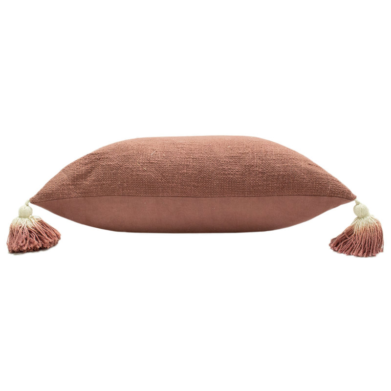 Square Cushion, Polyester/Polyfill, Rose