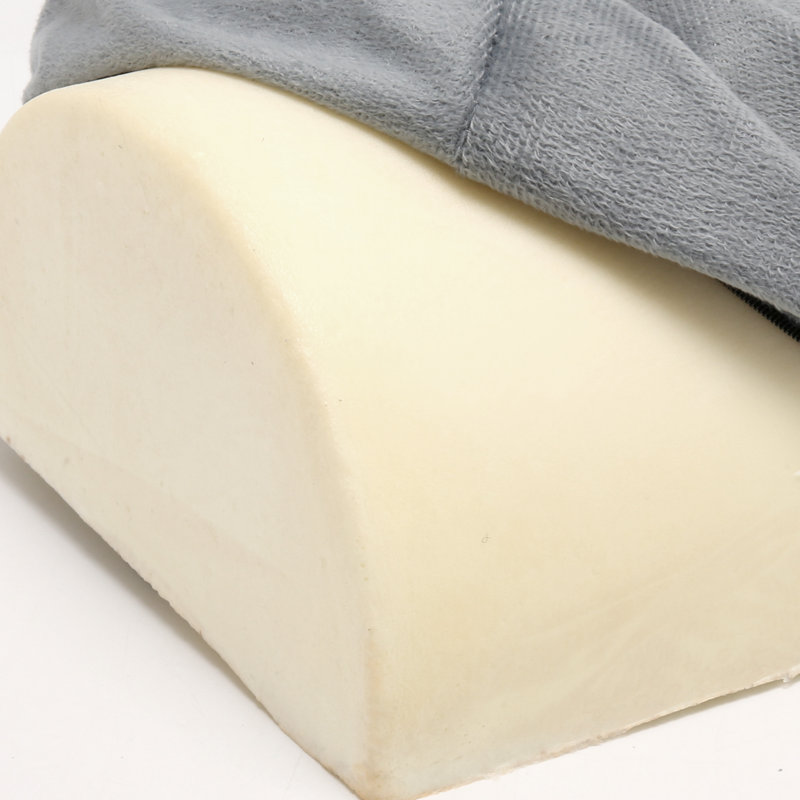Coussin demi-lune, Gris