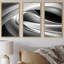 «Silver Speed I», ensemble d'art mural fractal-107739757-107739765