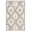 Tapis gris / noir en jute tissé à plat à la main Mabrey Southwestern-1091086487