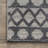 Akihisa Geometric High Low Textured Gray/Ivory Area Rug-1721540346