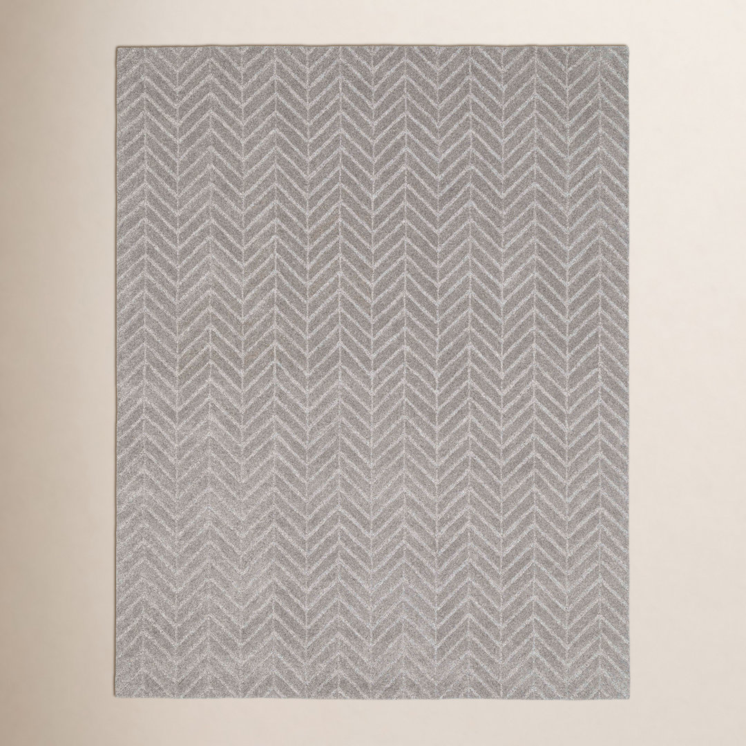 Aldin Hand Tufted Chevron Area Rug Birch Lane™ Rug