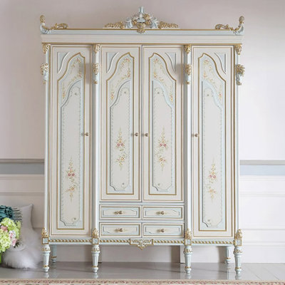 French Retro Light Luxury Wardrobe