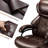 Home Office Desk Chair For Heavy People, 500Lbs Support, Ergonomic Back, 360 - Degree Swivel , Adjustable Seat, Brown Main Color, Easy To Put Together Big And Tall Chair, Wide Spring Comfortable