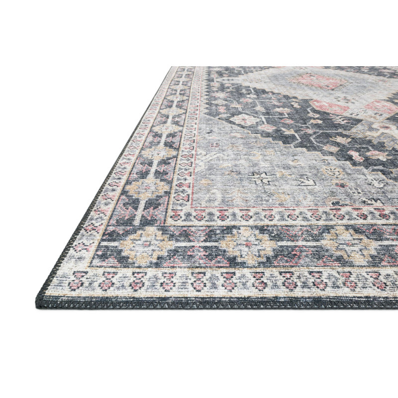 Gelo Oriental Indoor Rug, Square 1'6"