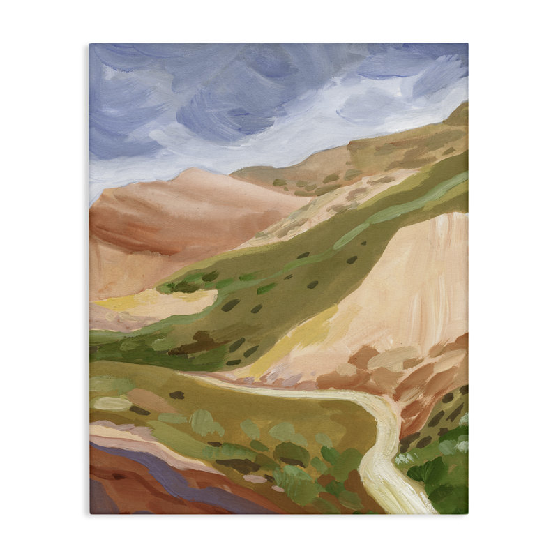 Arizona Perspectives Canyon, art mural, par Victoria Barnes, H 40 po x l 30 po