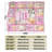 Cat Lover Girl Blanket Cute Cat Collage Soft Cozy Blanket for Couch Bed Kitten Lover Gift Birthday Christmas Valentines Day Gift for Cat Lovers Girls 30x40 Plus, you'll get a free Christmas-hat cat canvas tote bag
