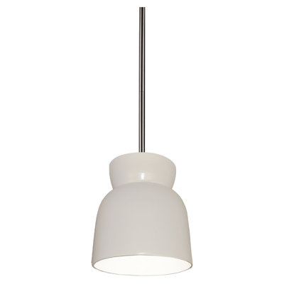 (6) Hourglass Pendant - Rigid Stem