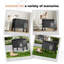 Outdoor Cat House,  Plastic Cat House Waterproof With Raised Floor