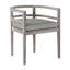 Chaise avec accoudoirs d'extérieur en teck Santa Barbara-70062087-70062089-113694033