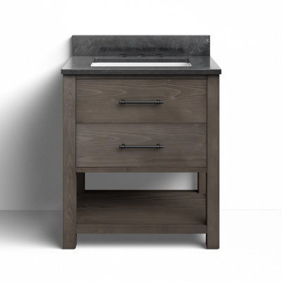 Keri 30" Carrara Marble Single Bathroom Vanity