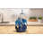 8"H Blue Dragon with Sword and Pearl Figurine
