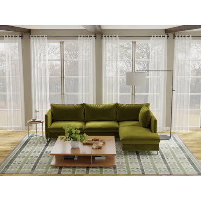 Alisah Geometric Machine Made Area Rug