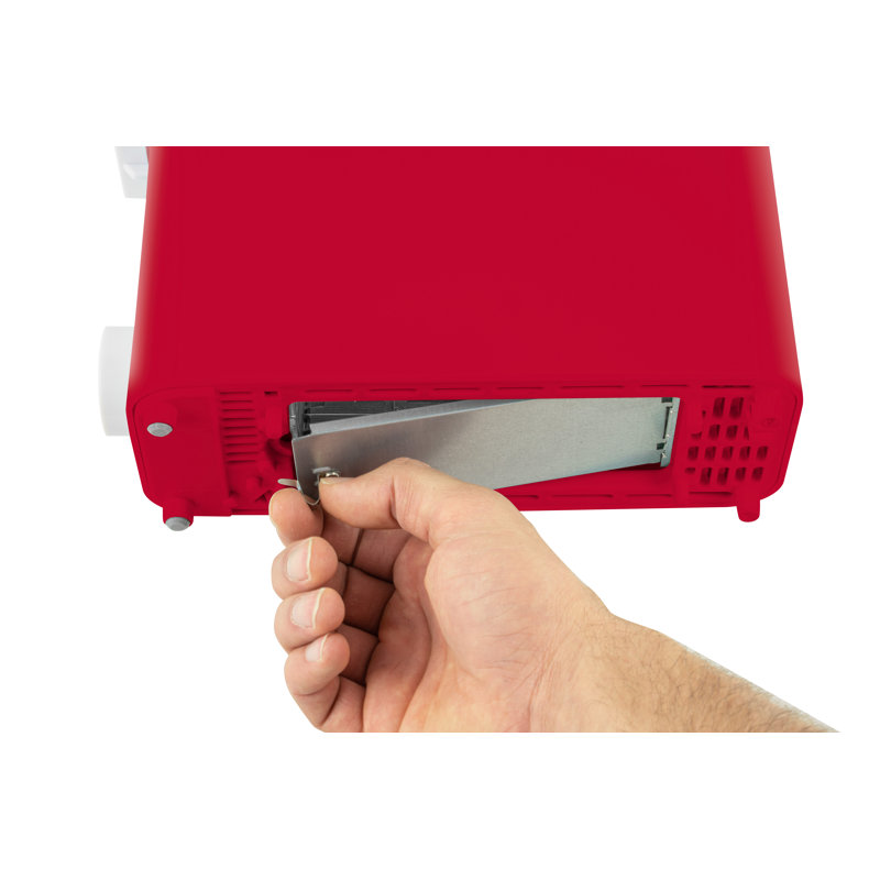 Nostalgia MyMini NMSST1RD Single Slice Toaster, Red