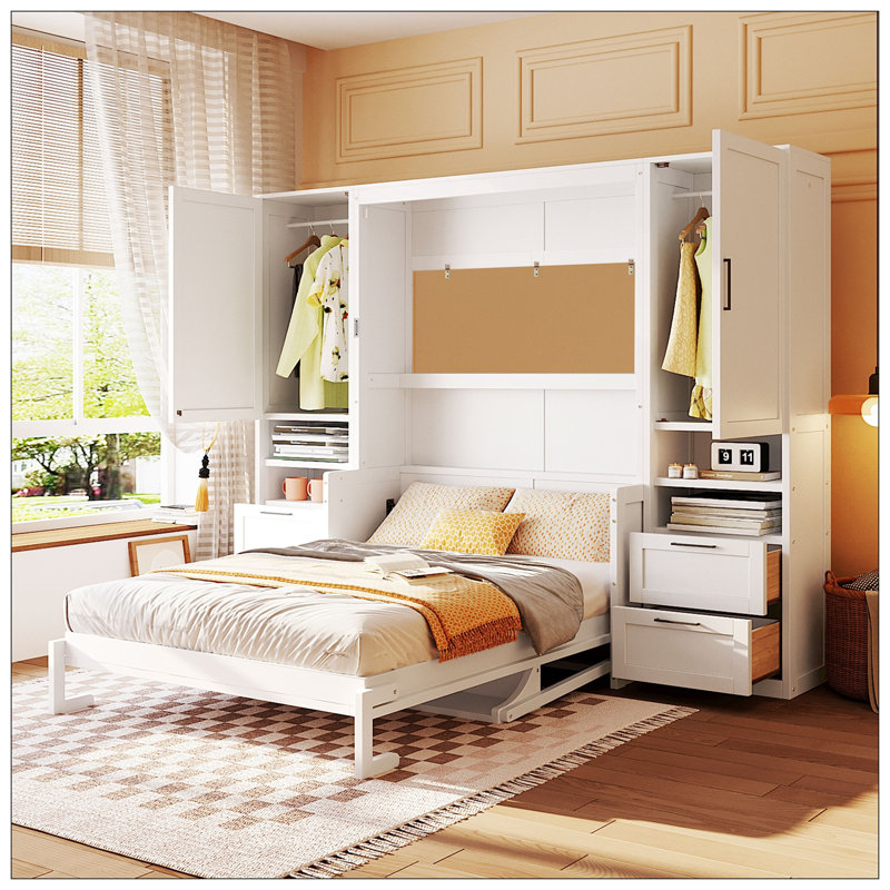 Lit pour chambre à coucher, Blanc