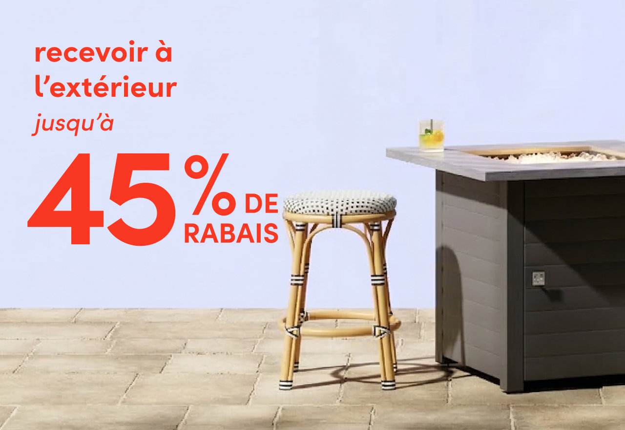 recevoir à l'extérieur en solde
