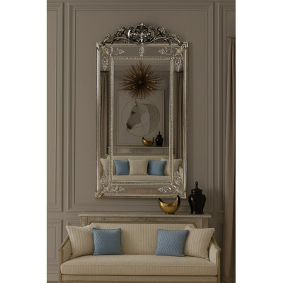 Rectangle Solid Wood Mirror