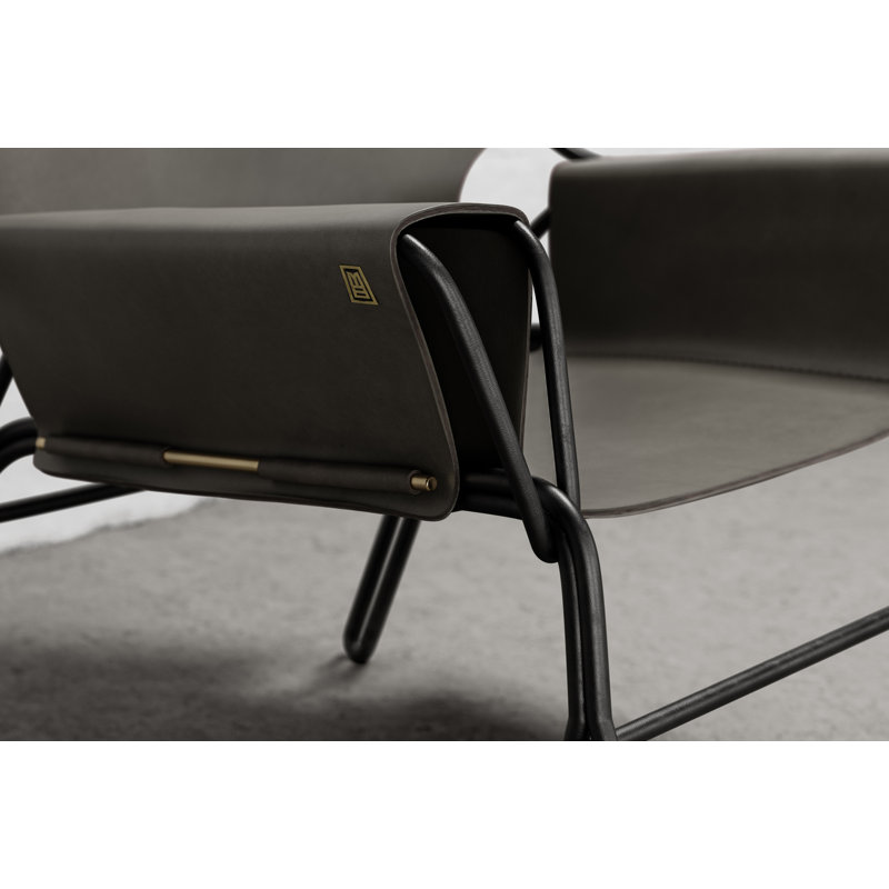 Perfidia Chair, Green Genuine Leather