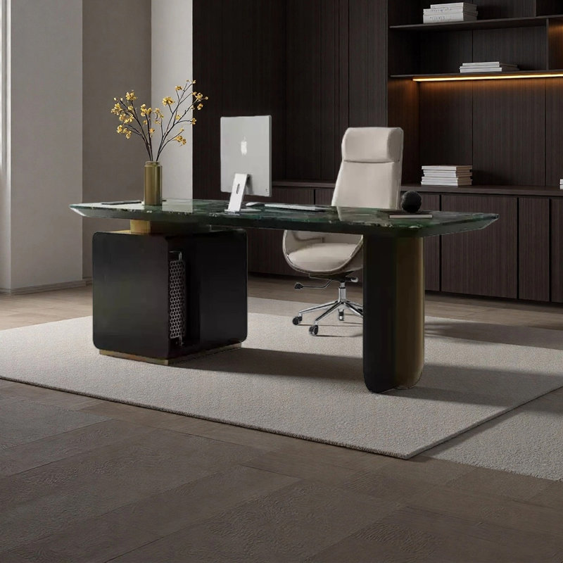Bureau d'étude haut de gamme, H 29,53 po x l 62,99 po x P 27,56 po